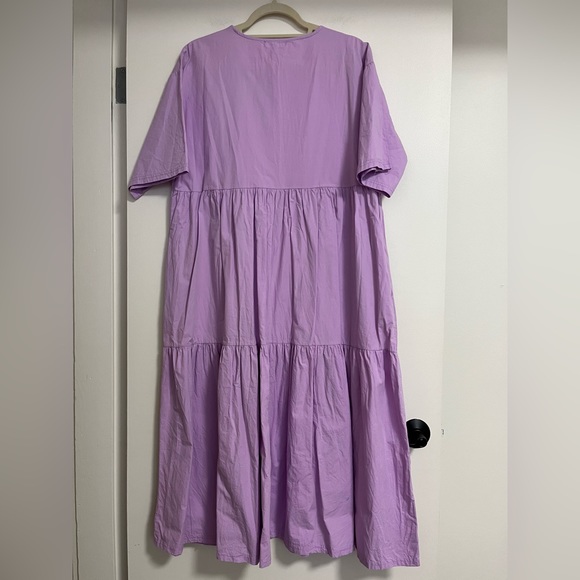 Oak and Fort Tierred Dress with Pockets - Picture 4 of 4